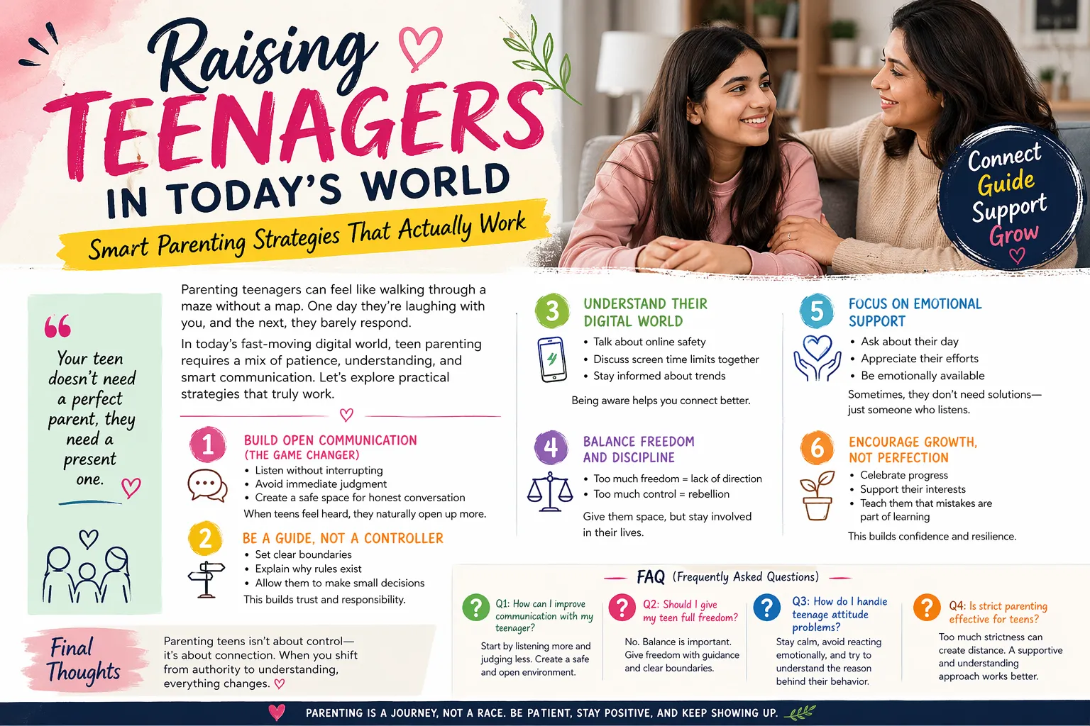 Developing Teenagers Today: Parenting Methods That Really Succeed - on ArticlePaid