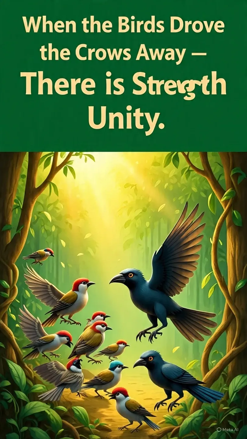 When the Birds Drove the Crows Away – There is Strength in Unity - on ArticlePaid