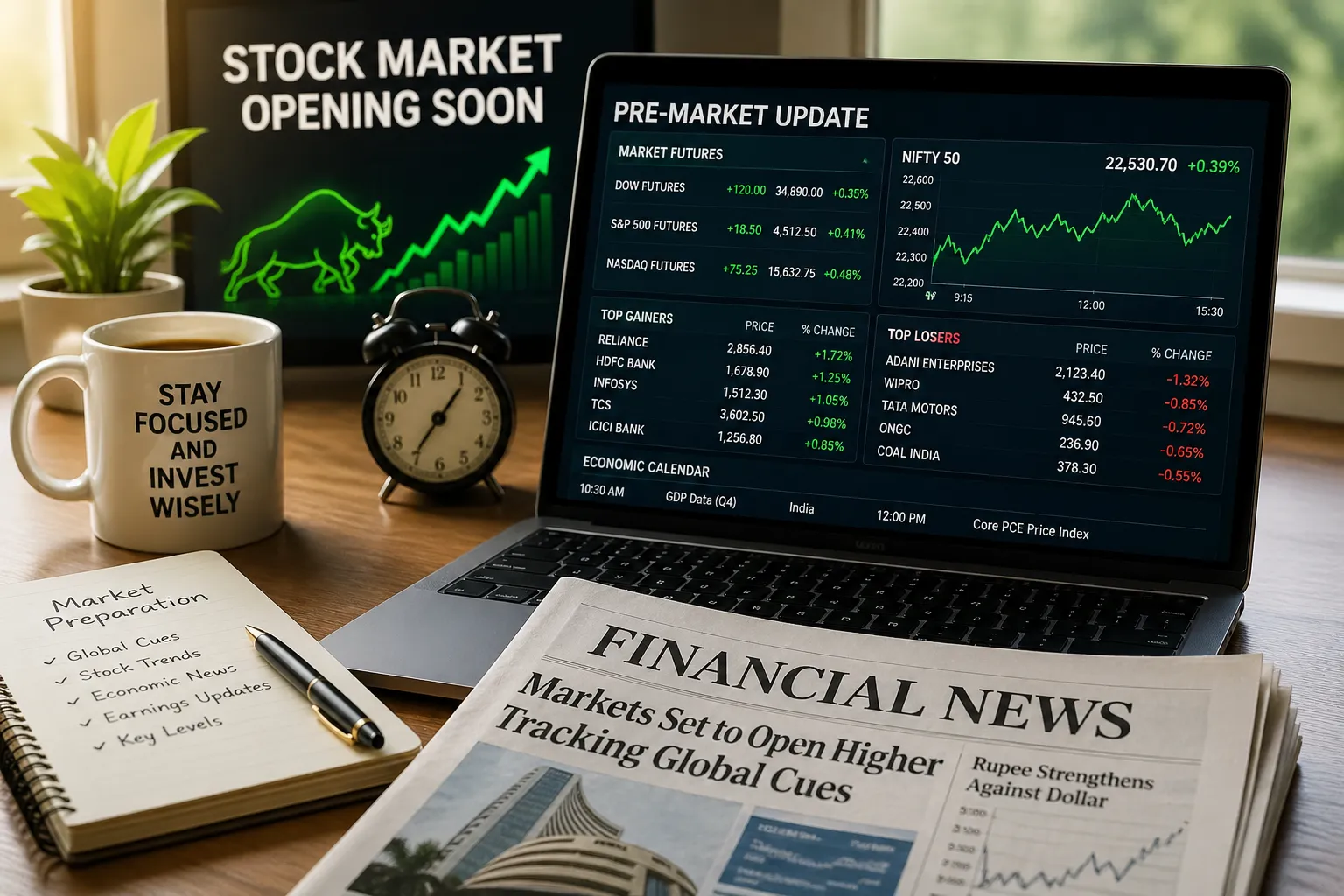 Things to Know Before the Stock Market Opens - on ArticlePaid