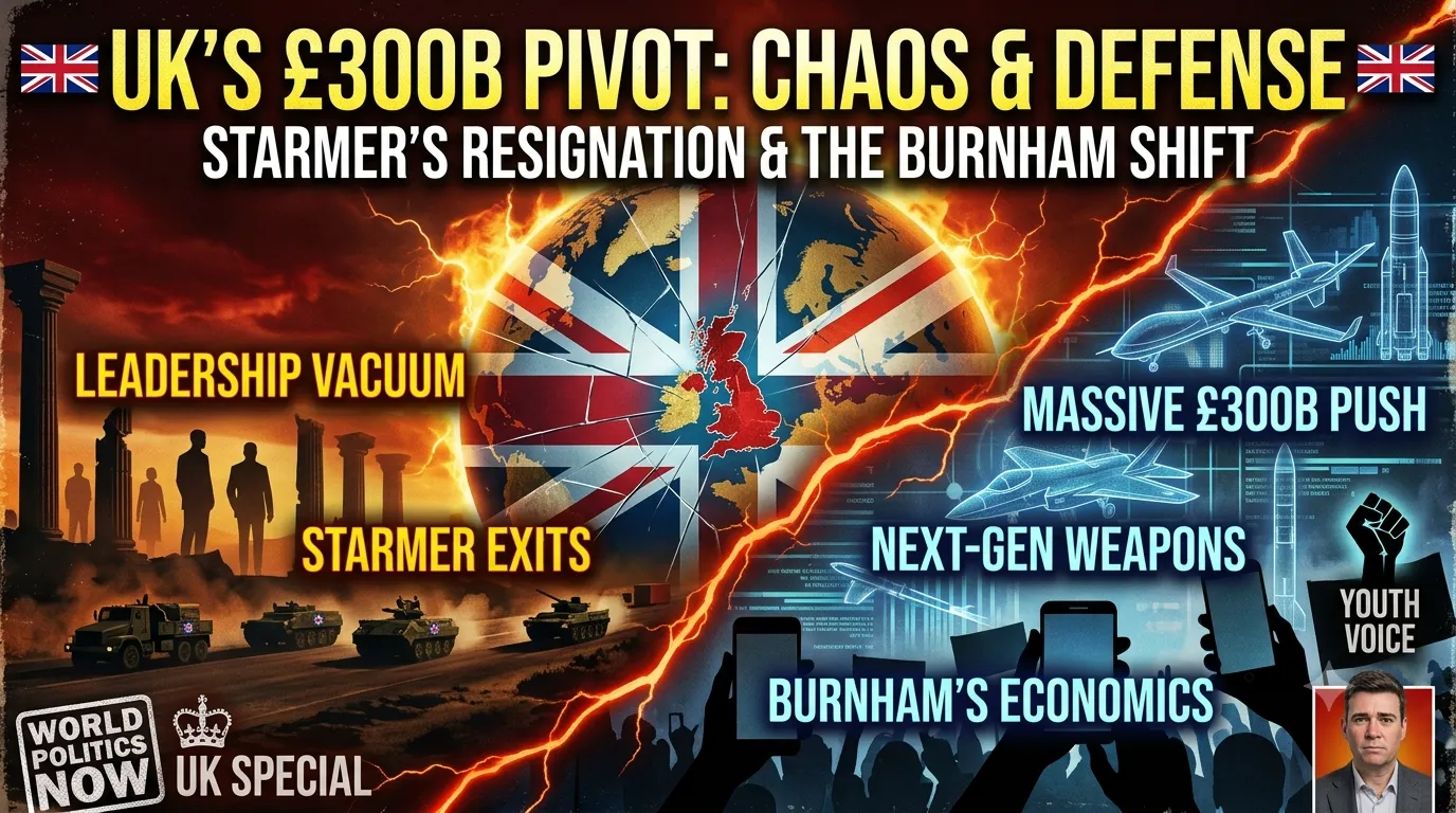 ​A £300 Billion Pivot: Inside the UK's Defense Push Amid Leadership Chaos