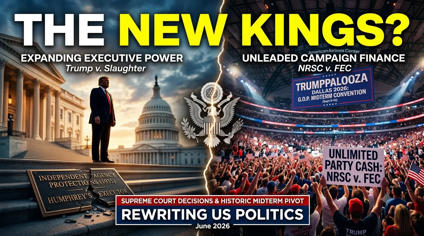 # The Imperial Presidency: How Supreme Court and a Historic Midterm rewrite