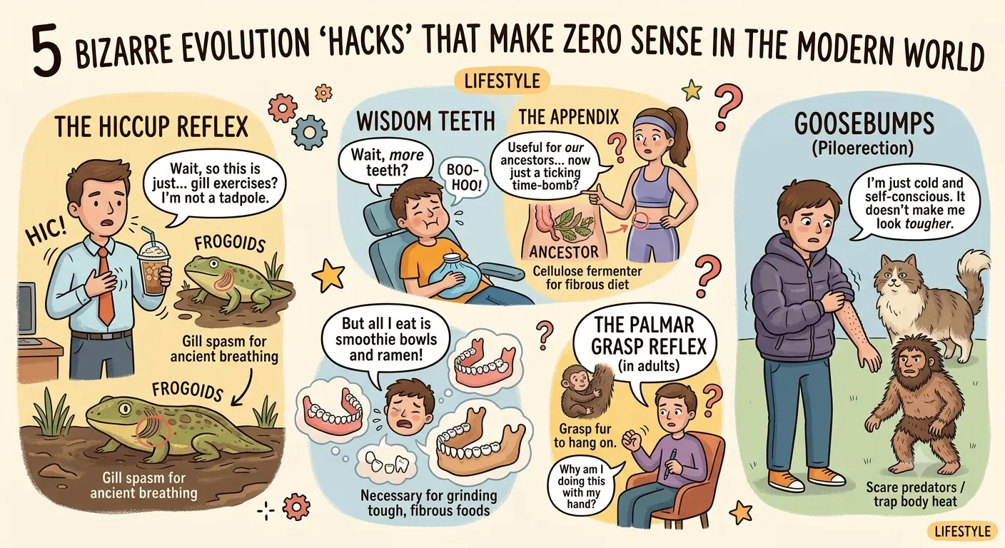 "5 Bizarre Evolution 'Hacks' that Make Zero Sense in the Modern World"