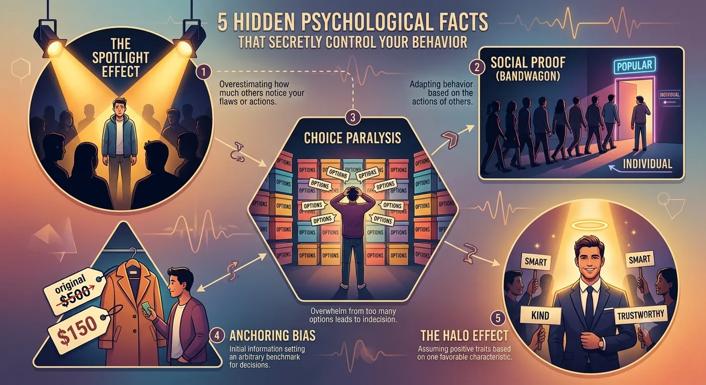 5 Hidden Psychological Facts That Secretly Control Your Behavior