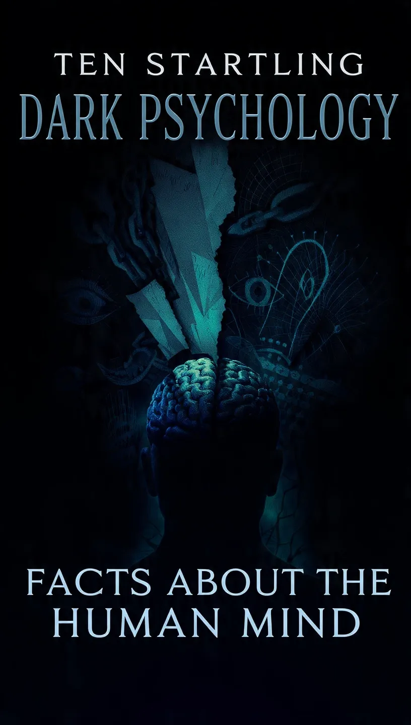 Ten Startling Dark Psychology Facts About the Human Mind