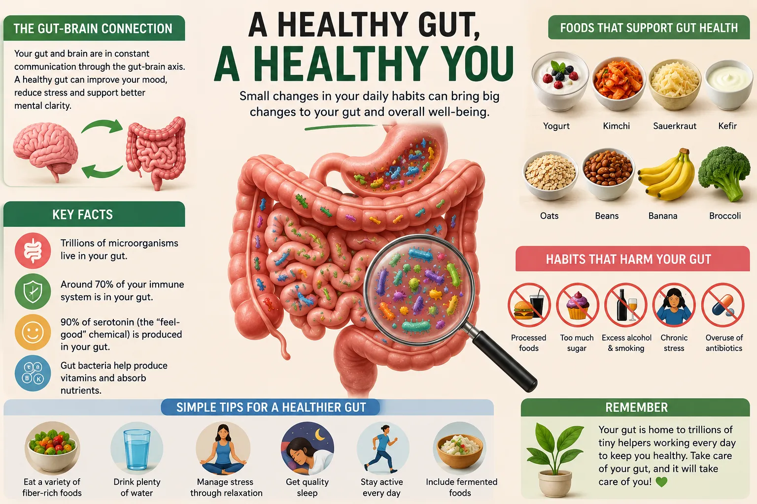 Your Gut Is Your Second Brain: How Gut Health Shapes Your Mind and Immunity