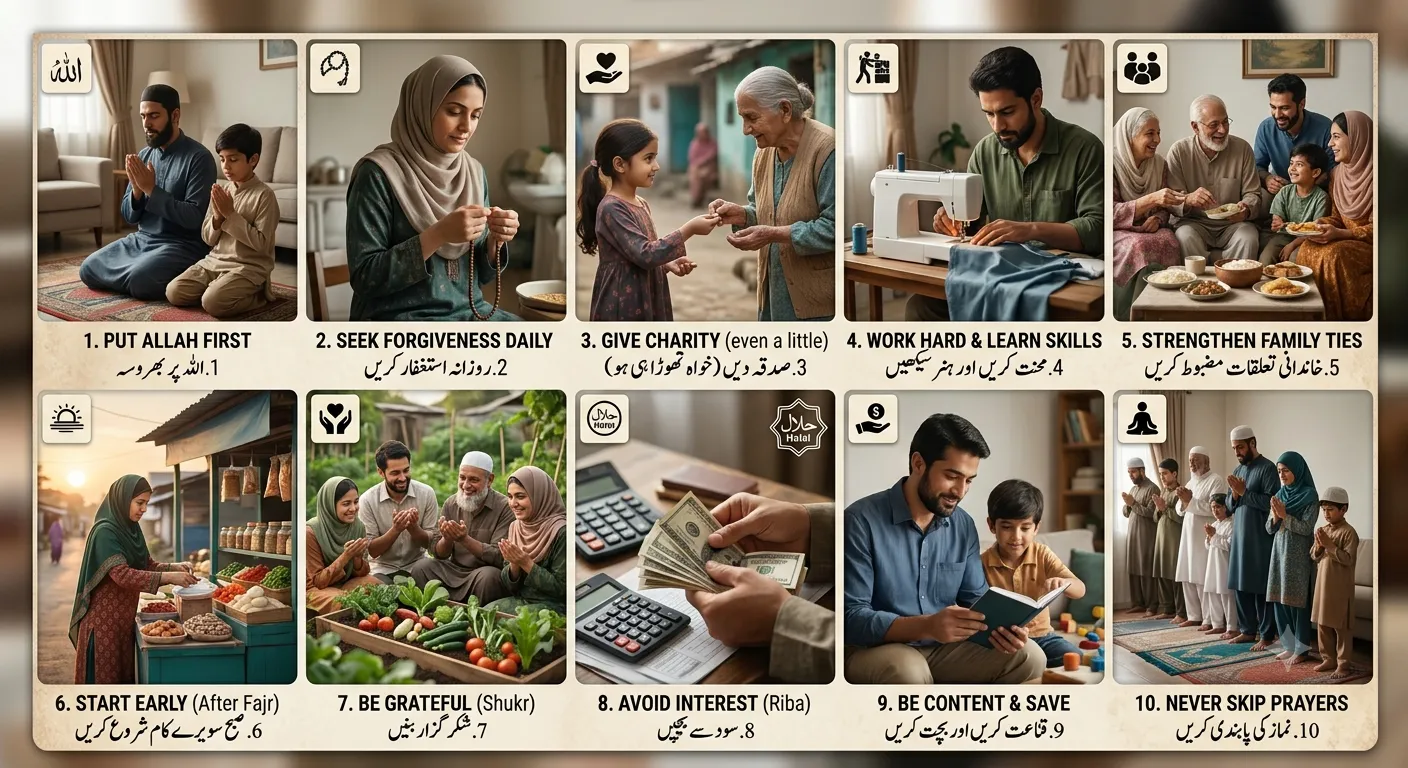 How to overcome from poverty in the Islamic point of view