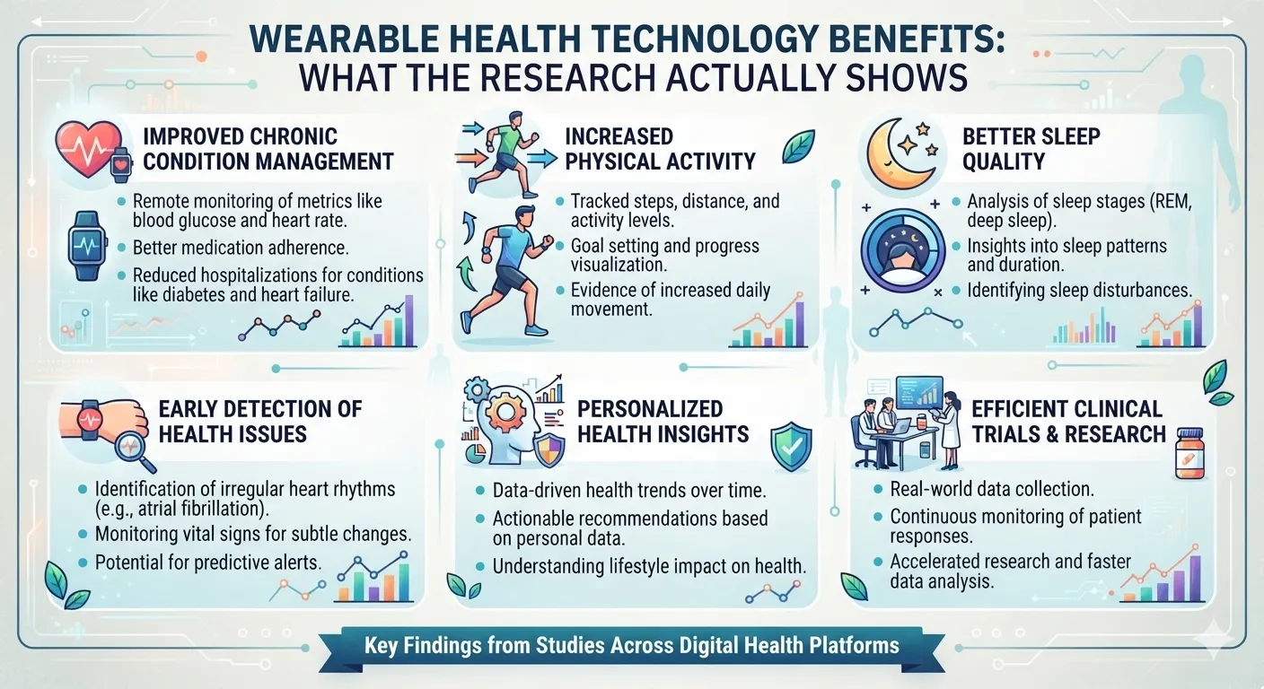 Wearable Health Technology Benefits: What the Research Actually Shows