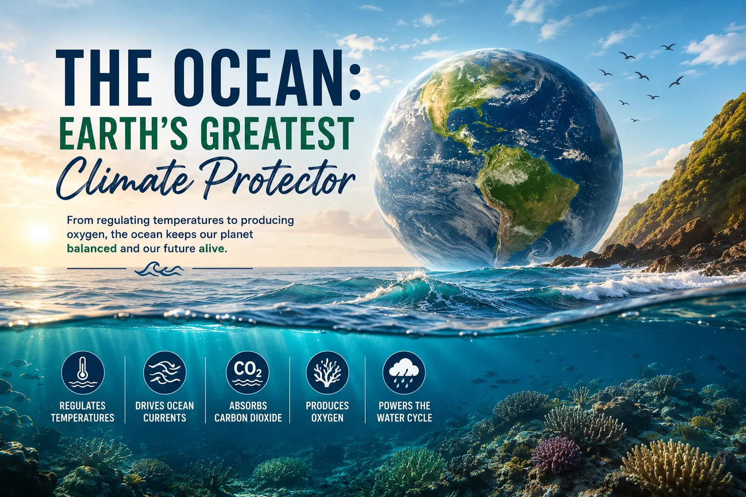 The Ocean's Amazing Role in Keeping Earth Livable  | ArticlePaid