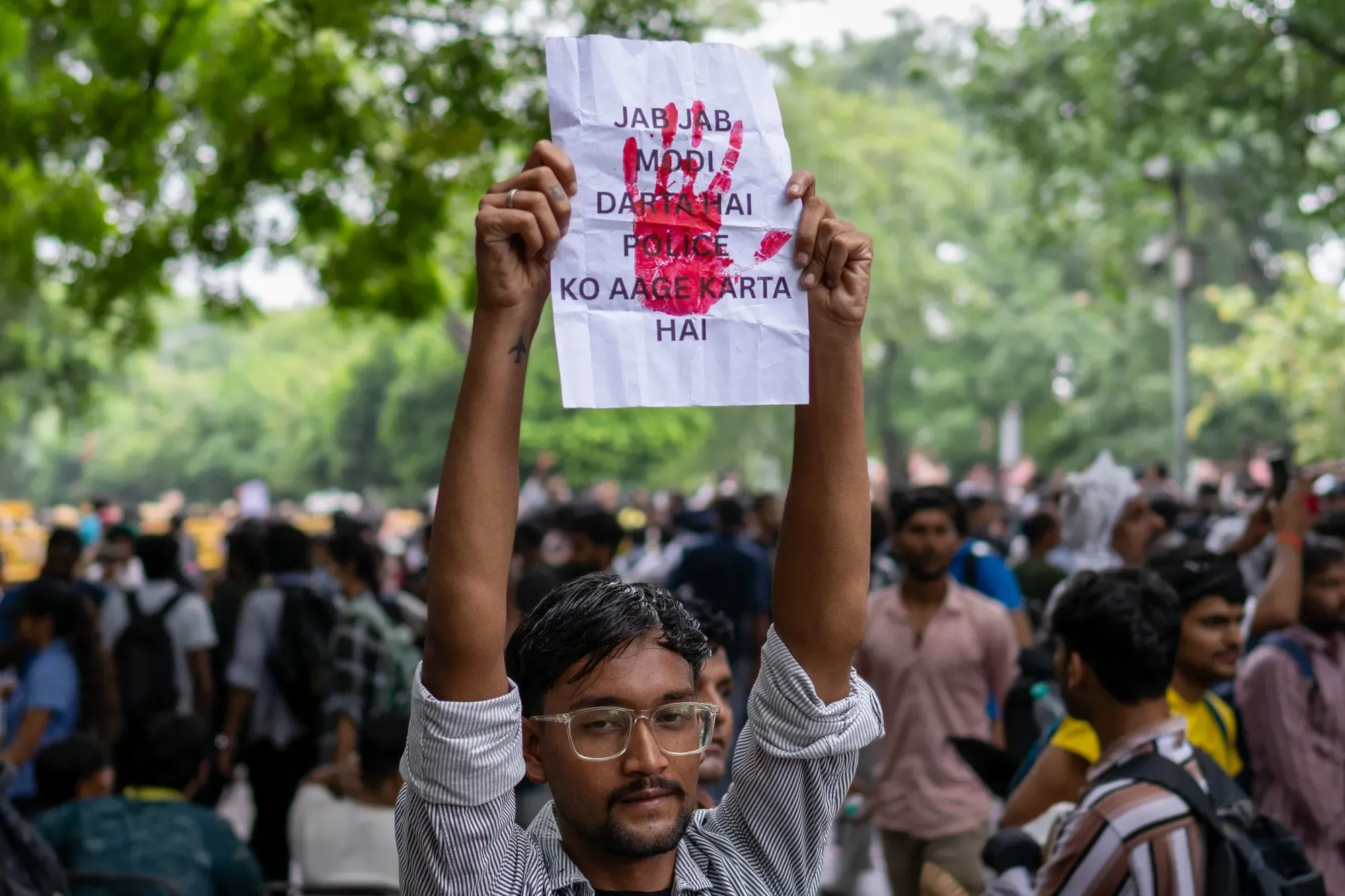Students in India Protest in a New Fun Way Over NEET Exam Problems