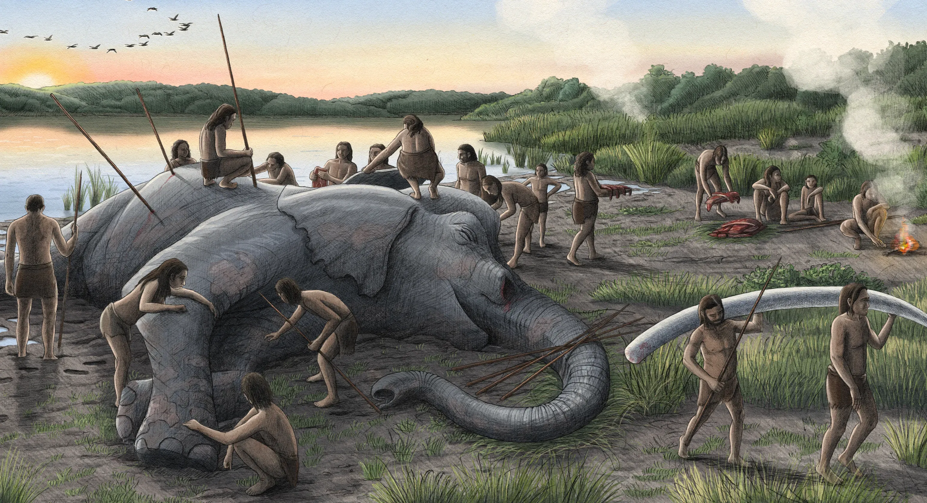 how-early-humans-lived-caves-hunting-and-survival