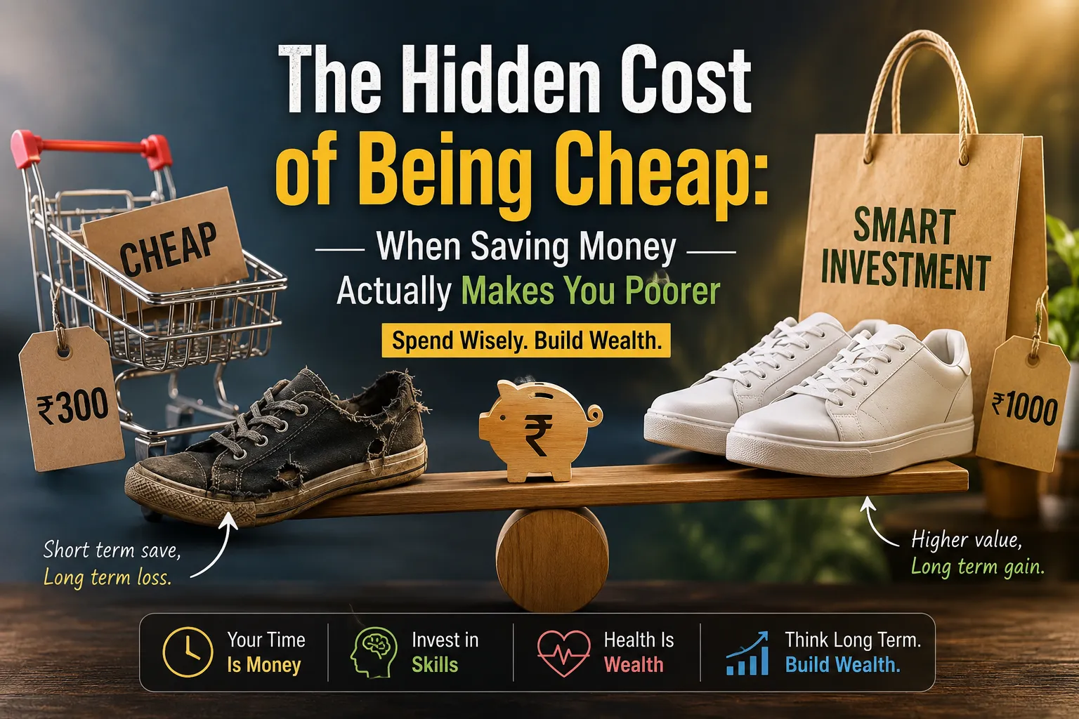 The Hidden Cost Of Being Cheap When Saving Money Actually Makes You Poorer
