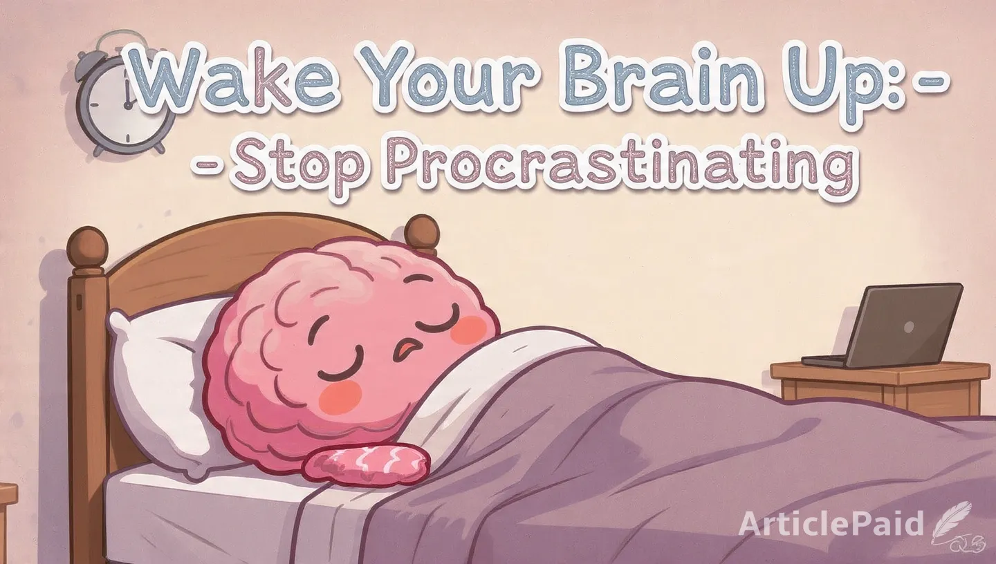 How to Stop Procrastinating and Actually Get Things Done in 2026  | ArticlePaid