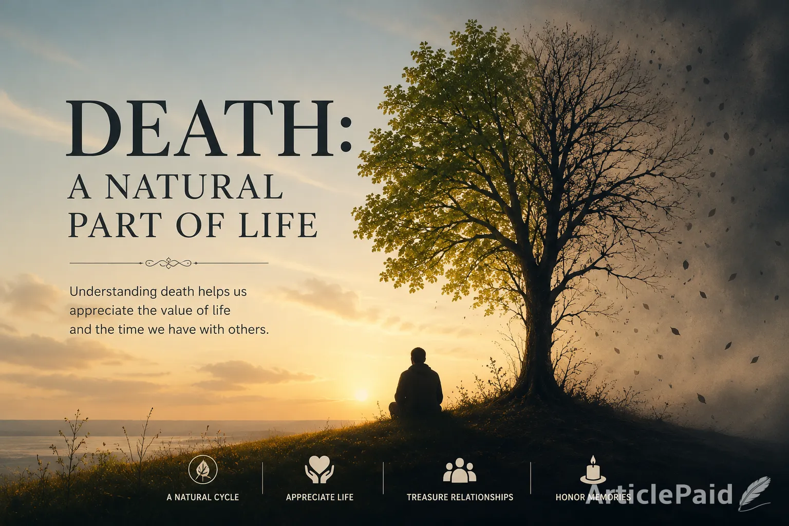Death: A Natural Part of Life do we need to be afried of death  | ArticlePaid