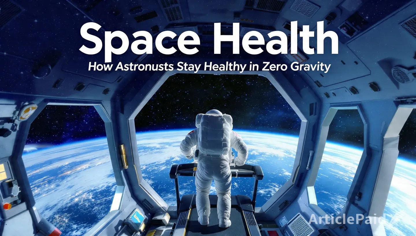Space Health: How Astronauts Stay Healthy in Zero Gravity  | ArticlePaid