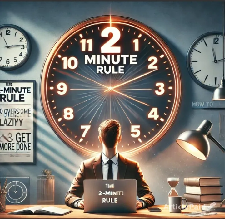 The 2 Minute Rule How to Beat Laziness Instantly  | ArticlePaid