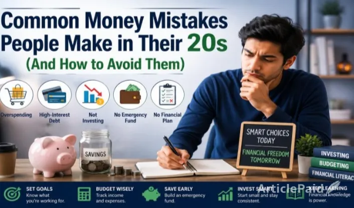 5 Common Money Mistakes People Make in Their 20s  | ArticlePaid