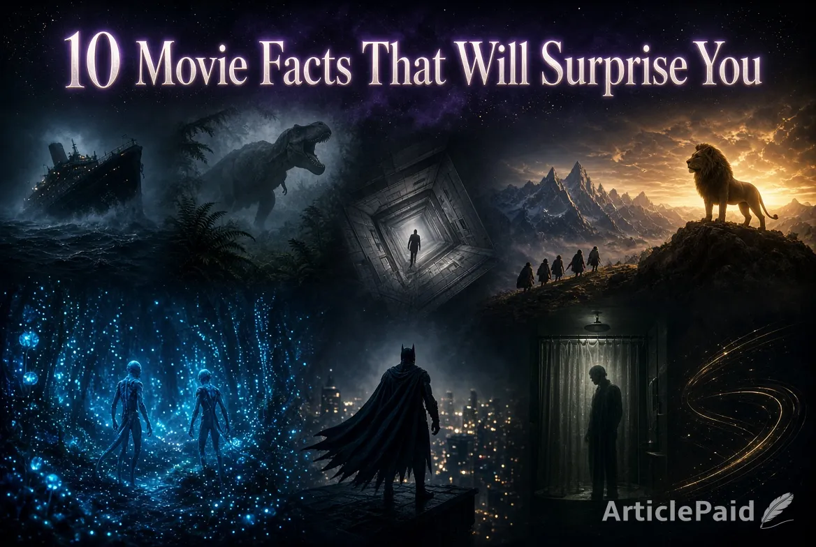 10 Surprising Facts Behind Famous Movies That Most Viewers Never Know  | ArticlePaid