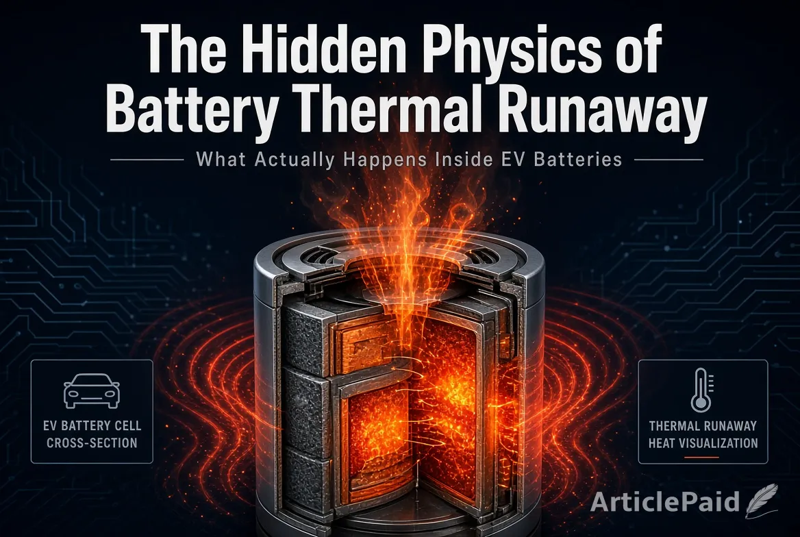 Physics of Battery Thermal Runaway: What Actually Happens Inside EV Batteries  | ArticlePaid