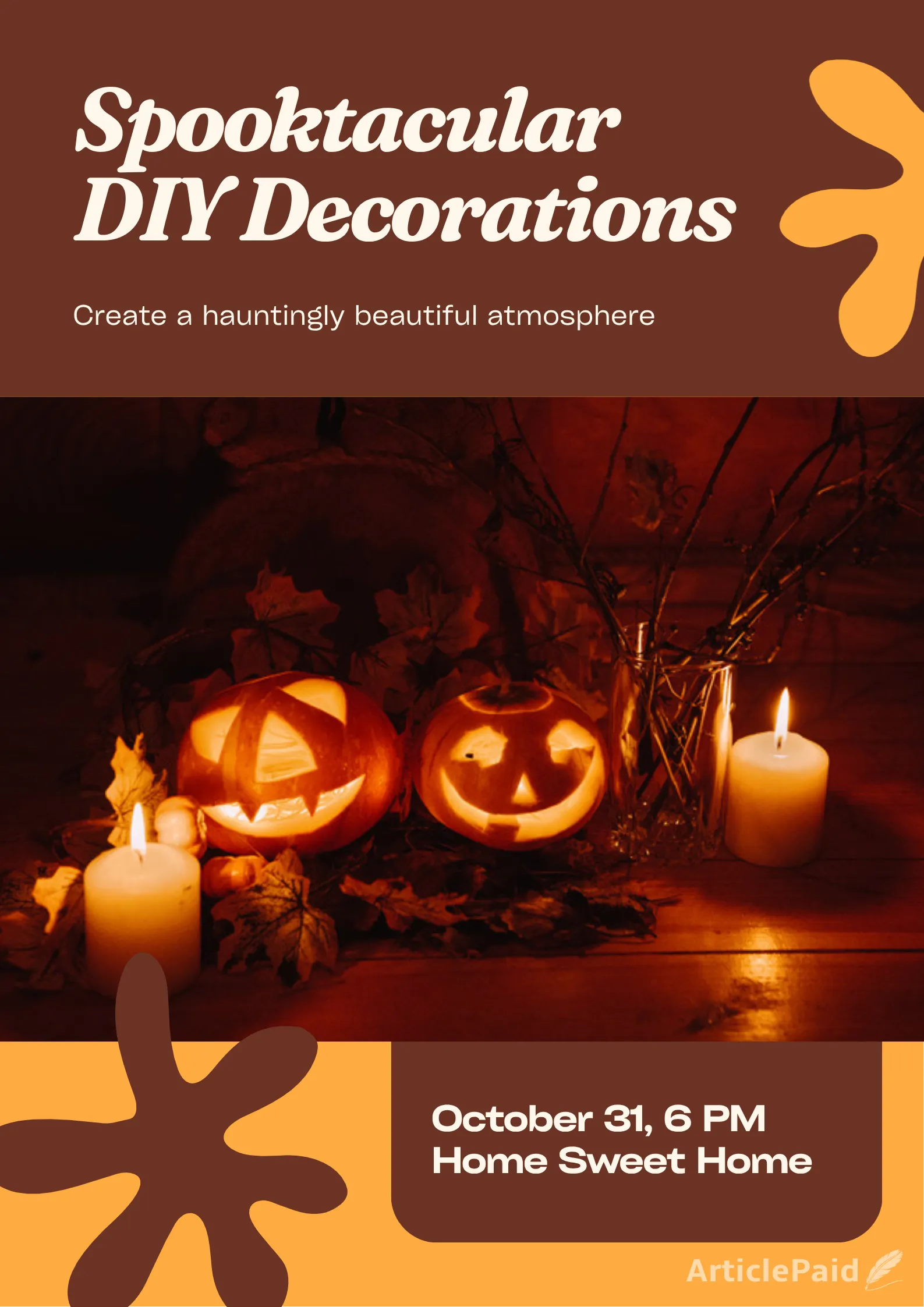 DIY Halloween Decorations on a Budget: 15 Ideas That Don't Look Cheap  | ArticlePaid
