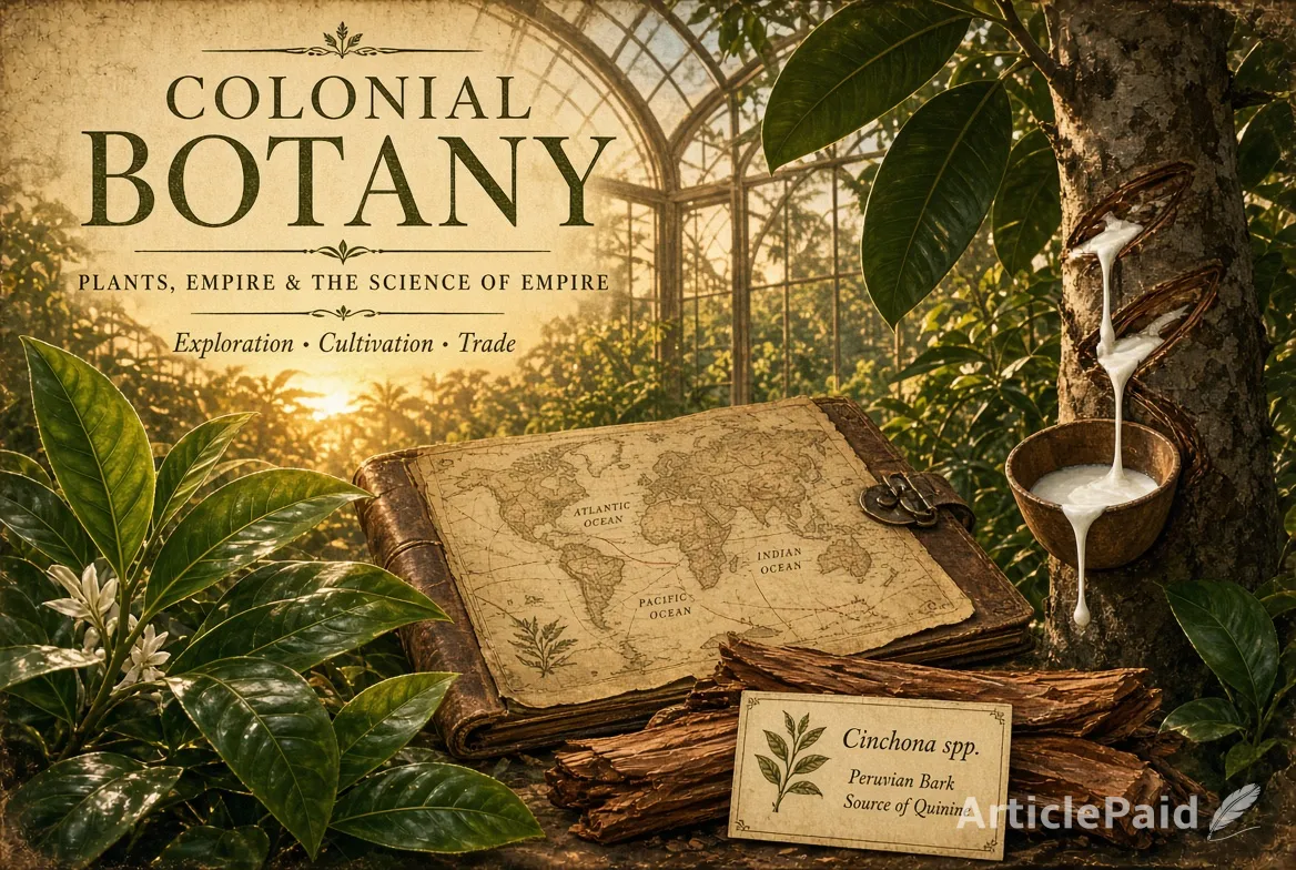 Colonial Botany as Soft Power : When Plants Became Empire Builders  | ArticlePaid