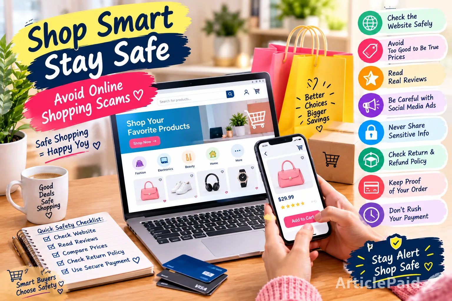 How To Avoid Online Shopping Scams In 2026 8 Simple Tips