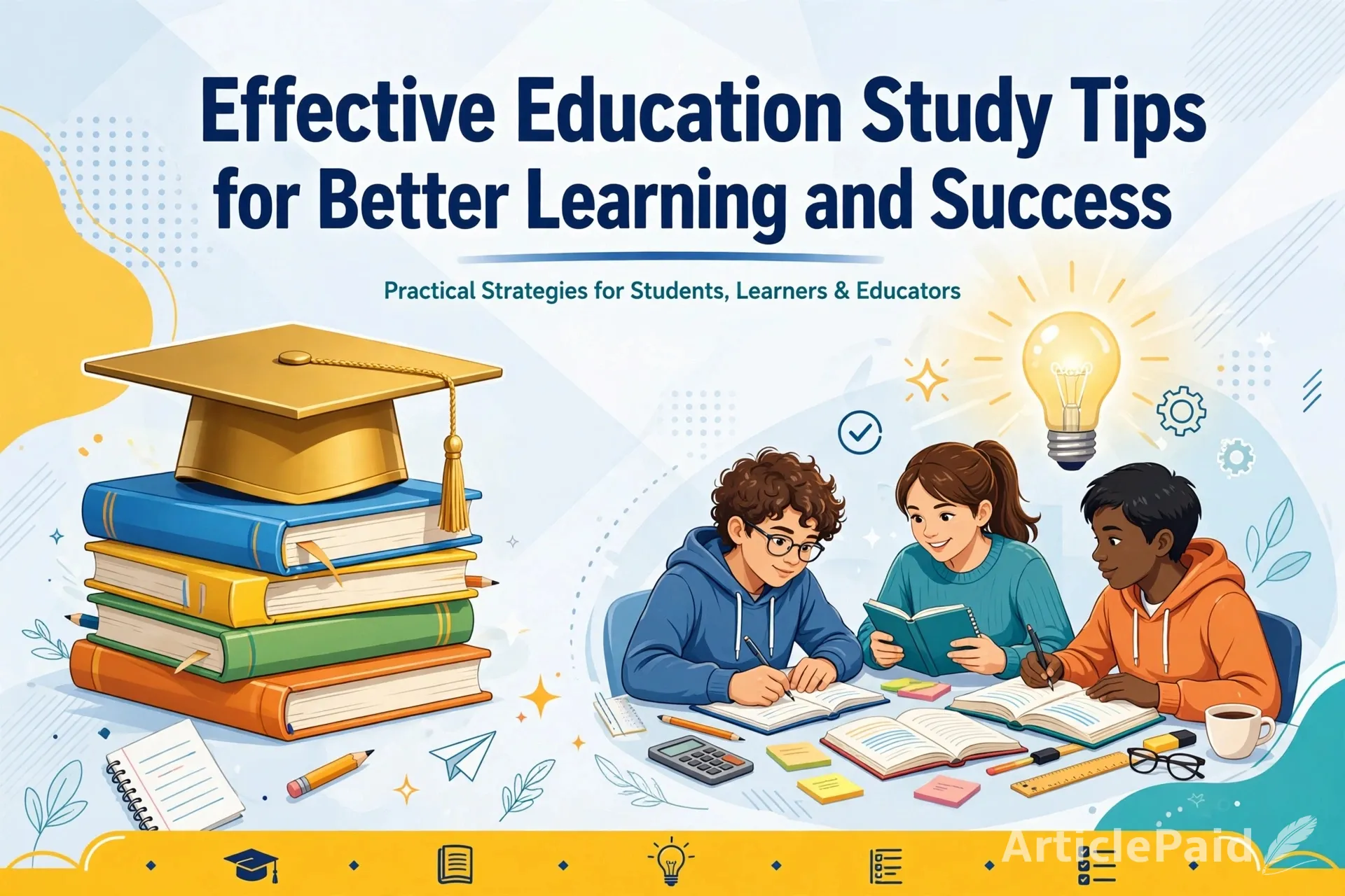 Effective Education Study Tips for Better Learning and Success  | ArticlePaid