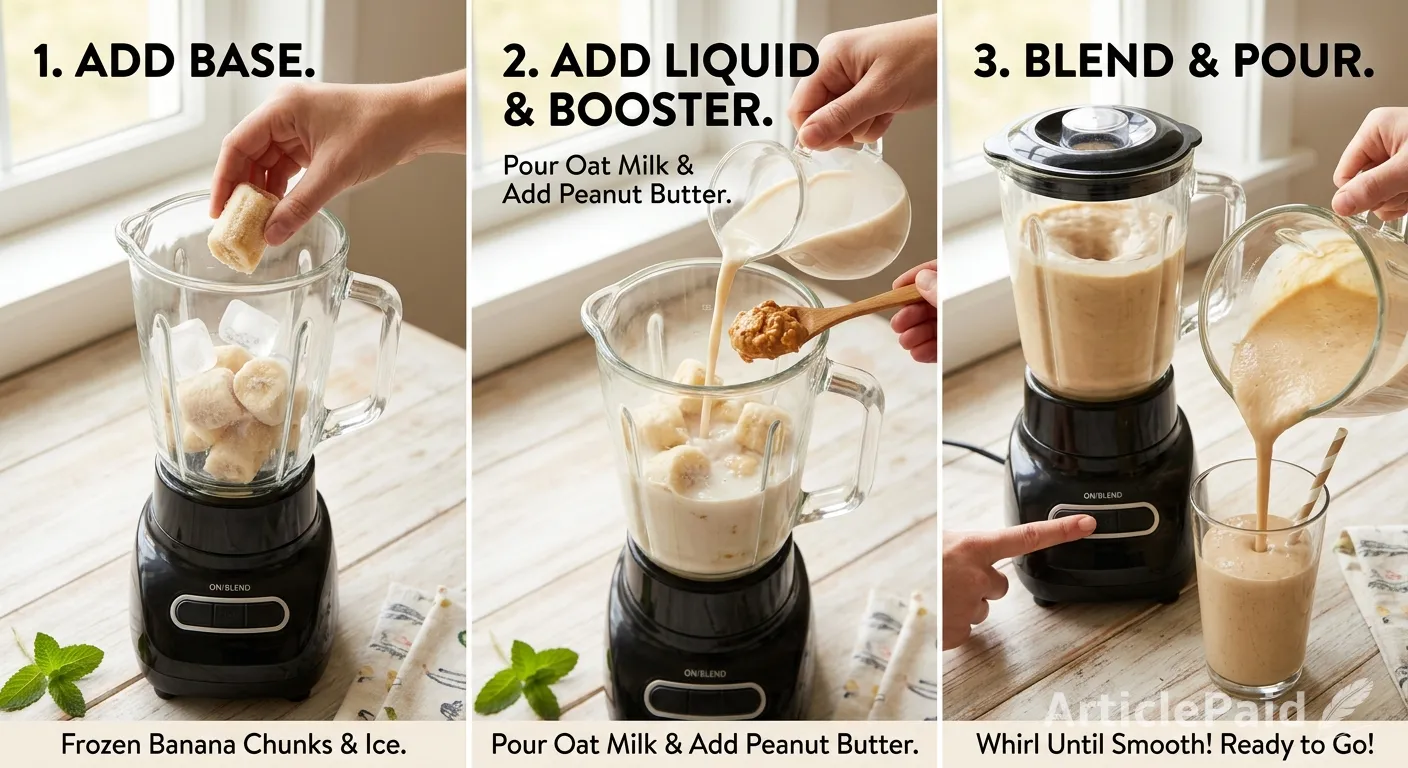 3 Ingredient Breakfast Smoothies The Ultimate Morning Shortcut
