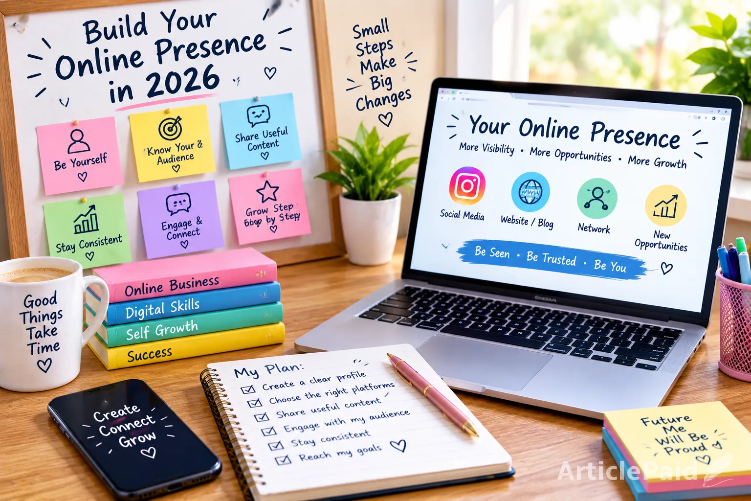 7 Easy Ways To Build A Strong Online Presence In 2026