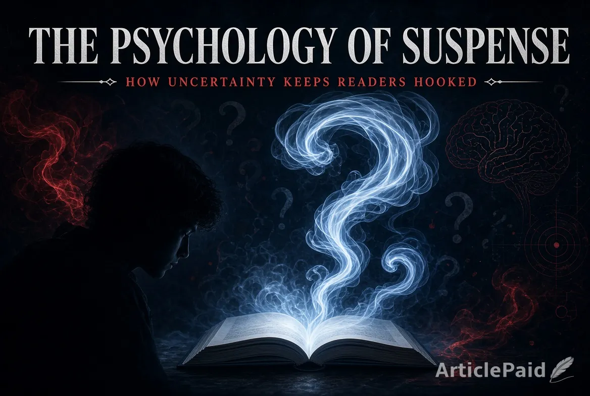 The Psychology of Suspense: How Uncertainty Keeps Readers Hooked  | ArticlePaid