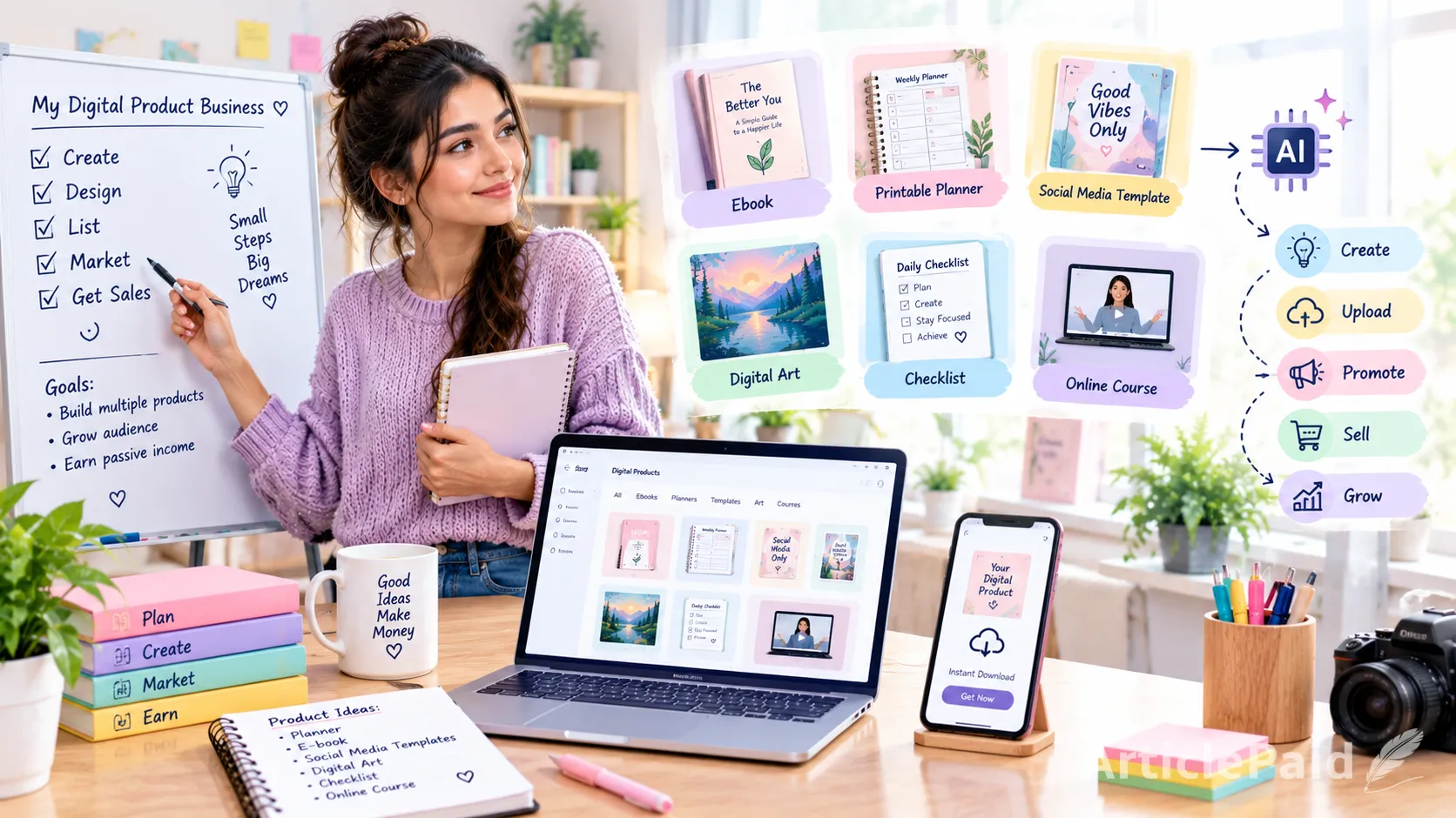 7 Ways To Earn Money Online By Selling Digital Products In 2026