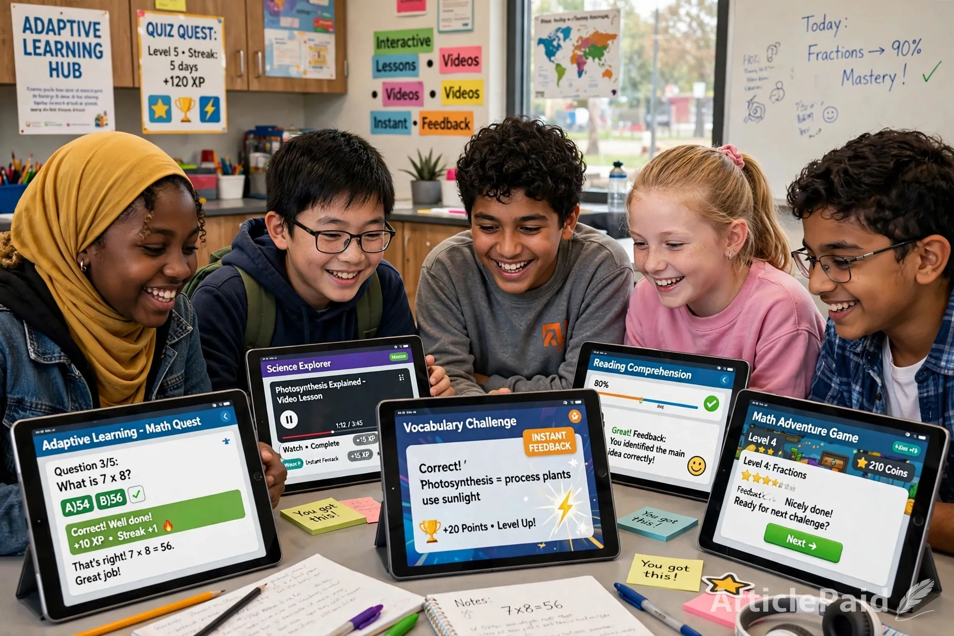 increased-student-engagement-through-adaptive-learning-platforms-and-technology