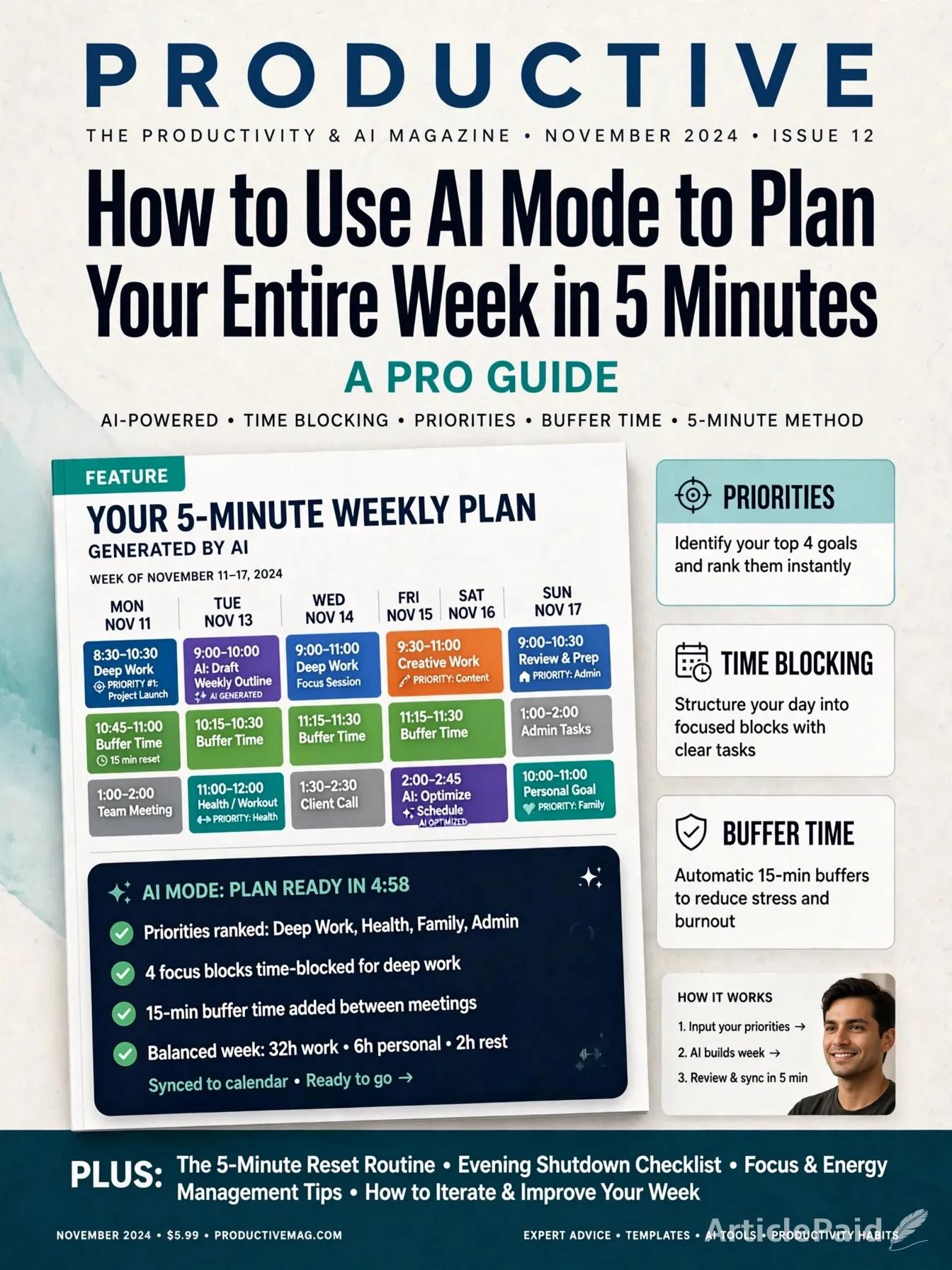 How to Use AI Mode to Plan Your Entire Week in 5 Minutes: A Pro Guide