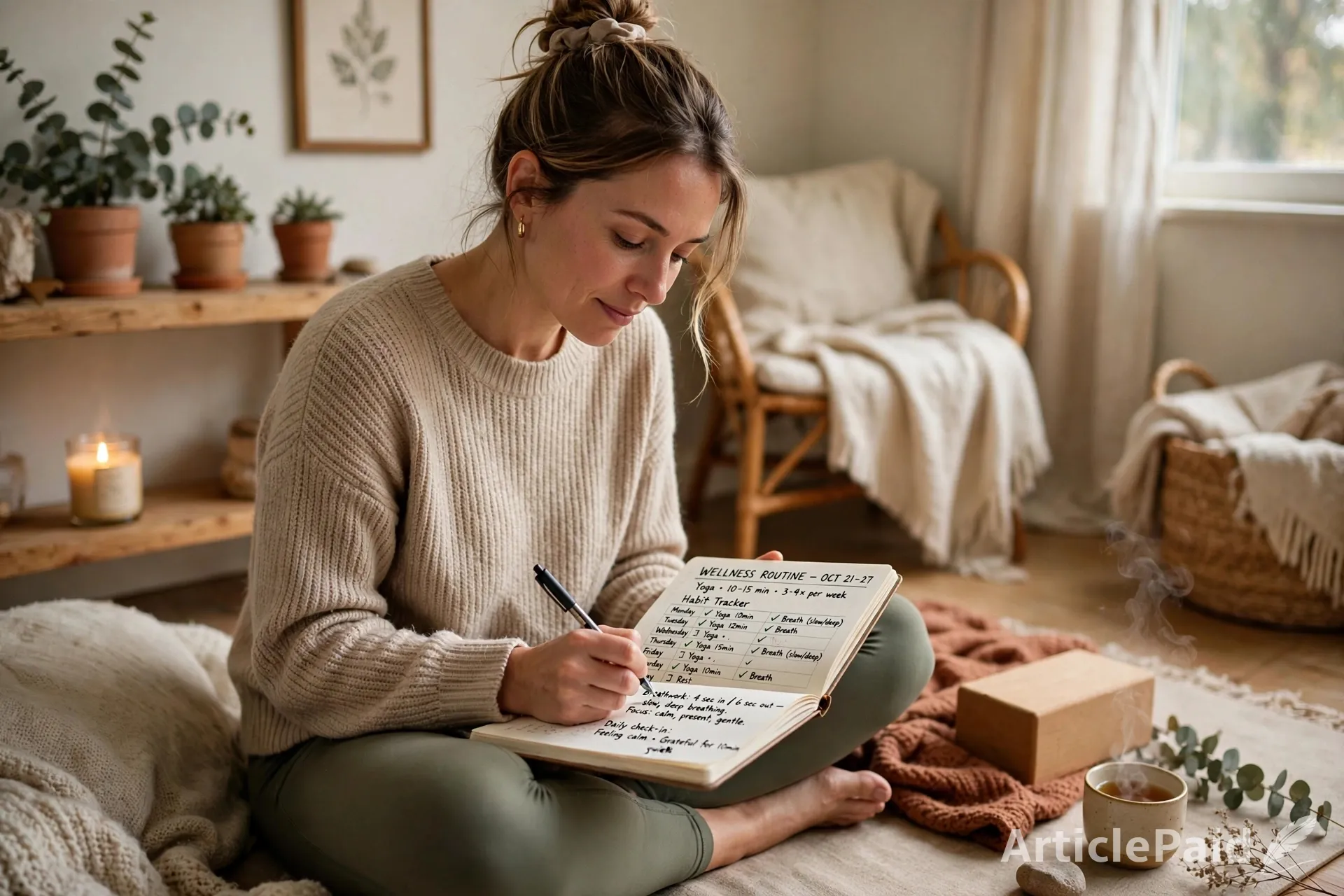 a-beginner-s-guide-to-starting-a-home-yoga-routine-for-stress-relief