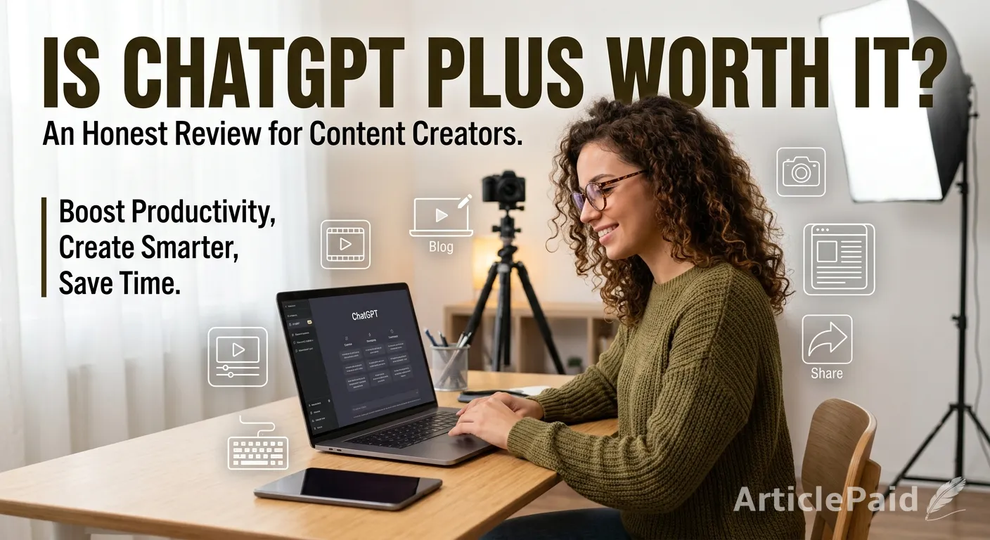 Is ChatGPT Plus Worth It? Honest Review for Content Creators