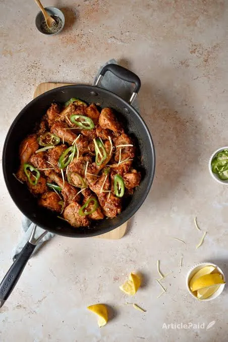 Make delicious chicken karahi step by step