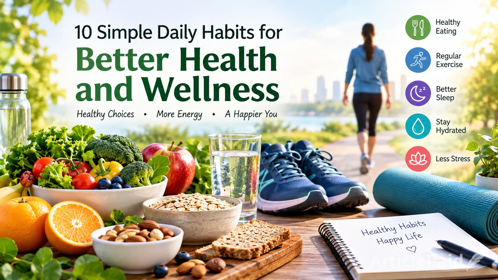 Simple daily habbits for better health and wellness