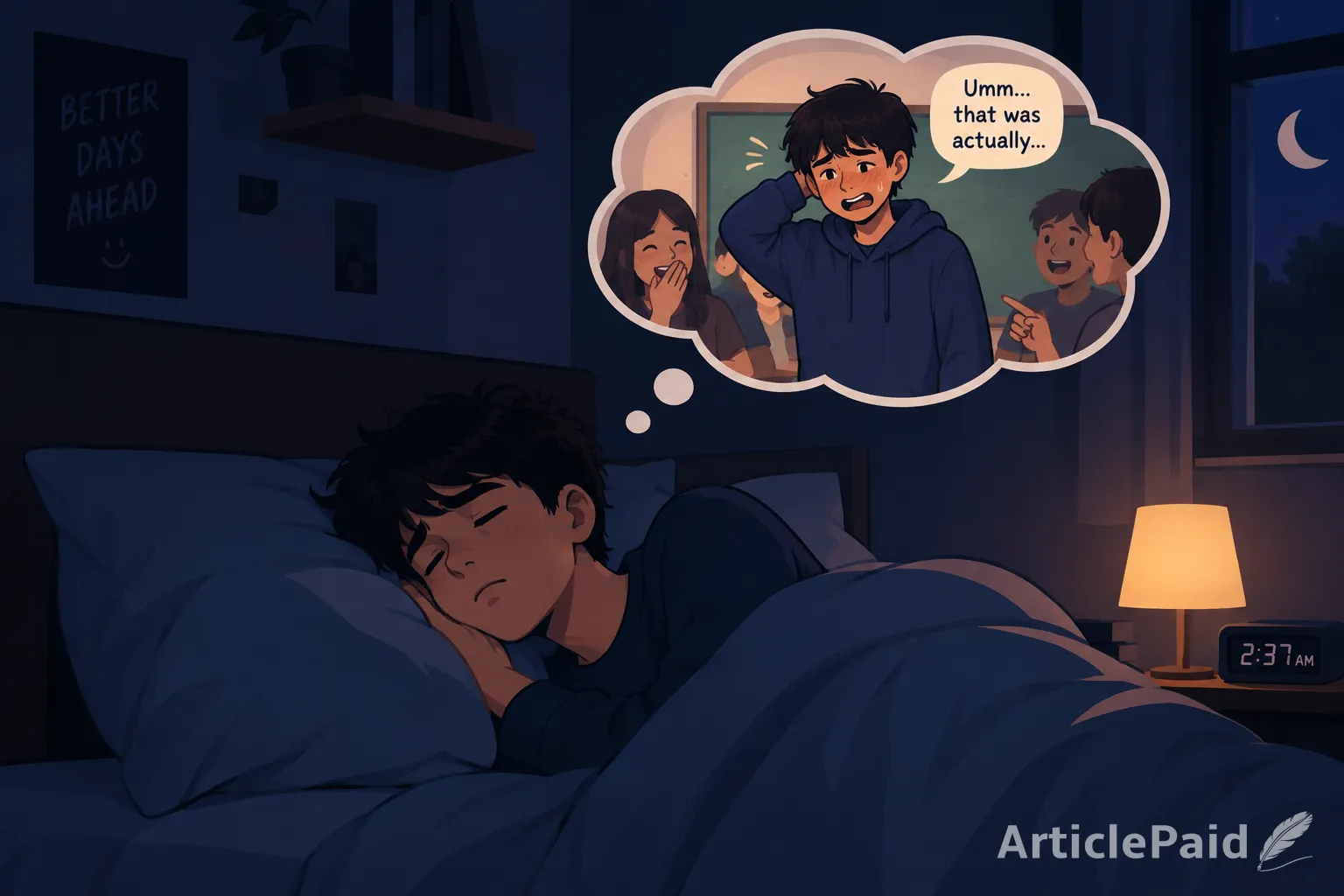 why-does-your-brain-replay-embarrassing-memories-at-bedtime