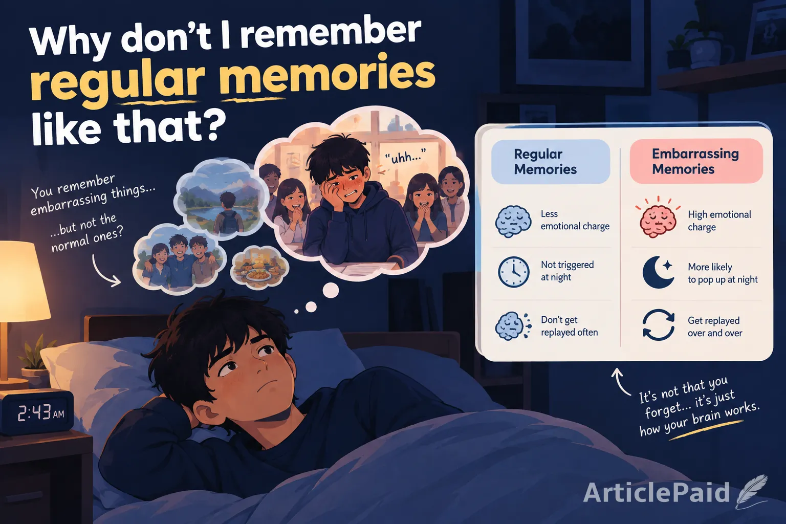 why-does-your-brain-replay-embarrassing-memories-at-bedtime