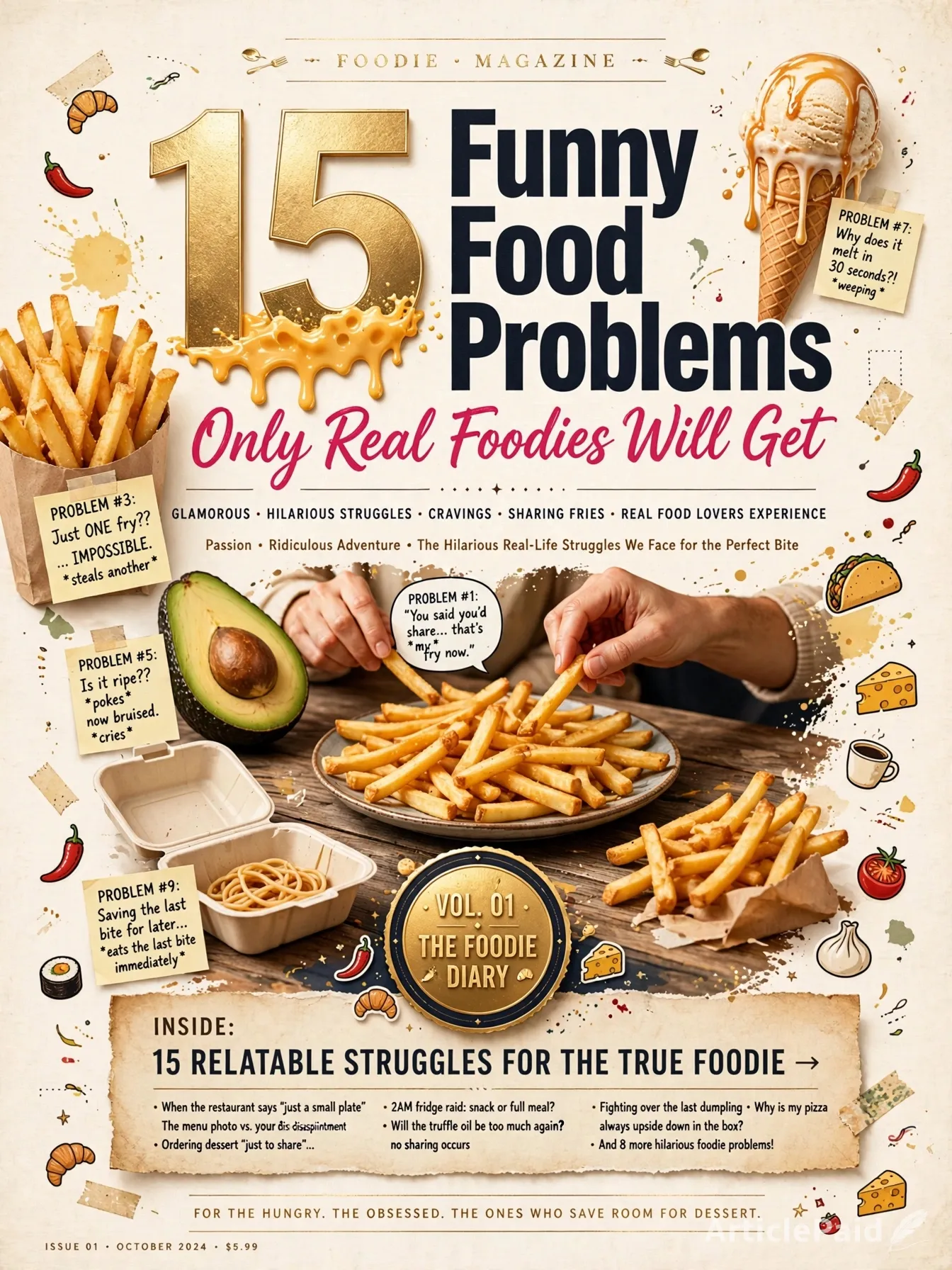 15 Funny Food Problems Only Real Foodies Will Get