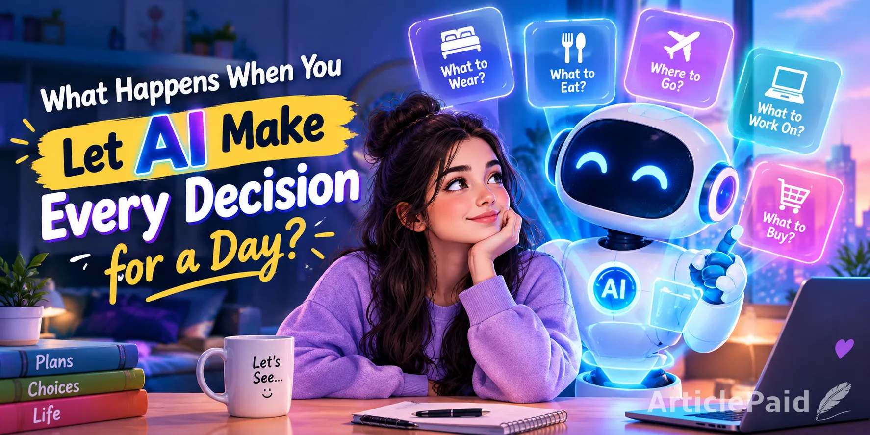 What Happens When You Let AI Make Every Decision for a Day?