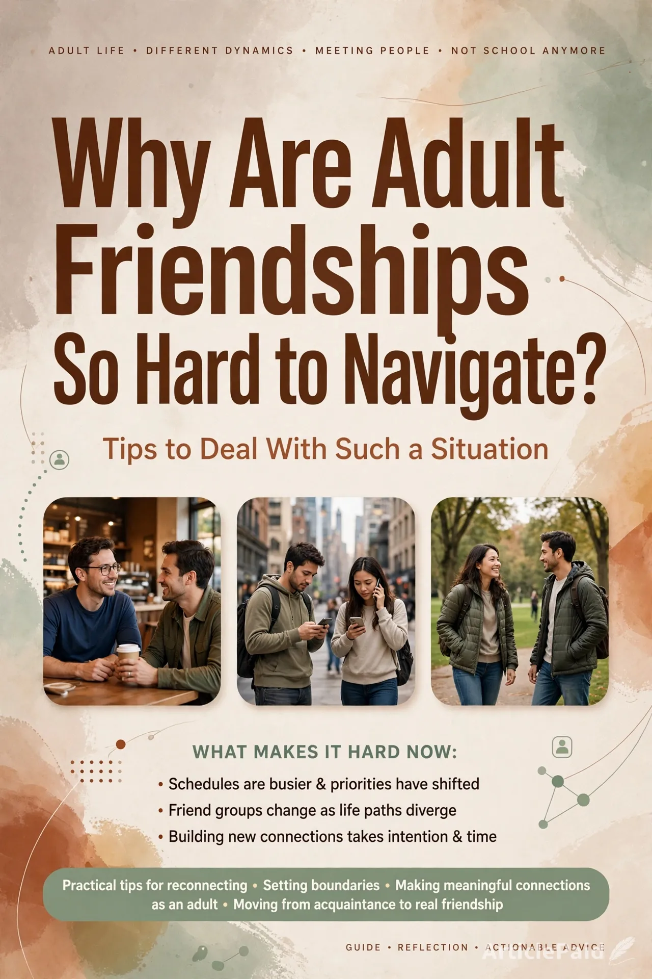 Why Are Adult Friendships So Hard to Navigate? Tips to Deal With Such Situations
