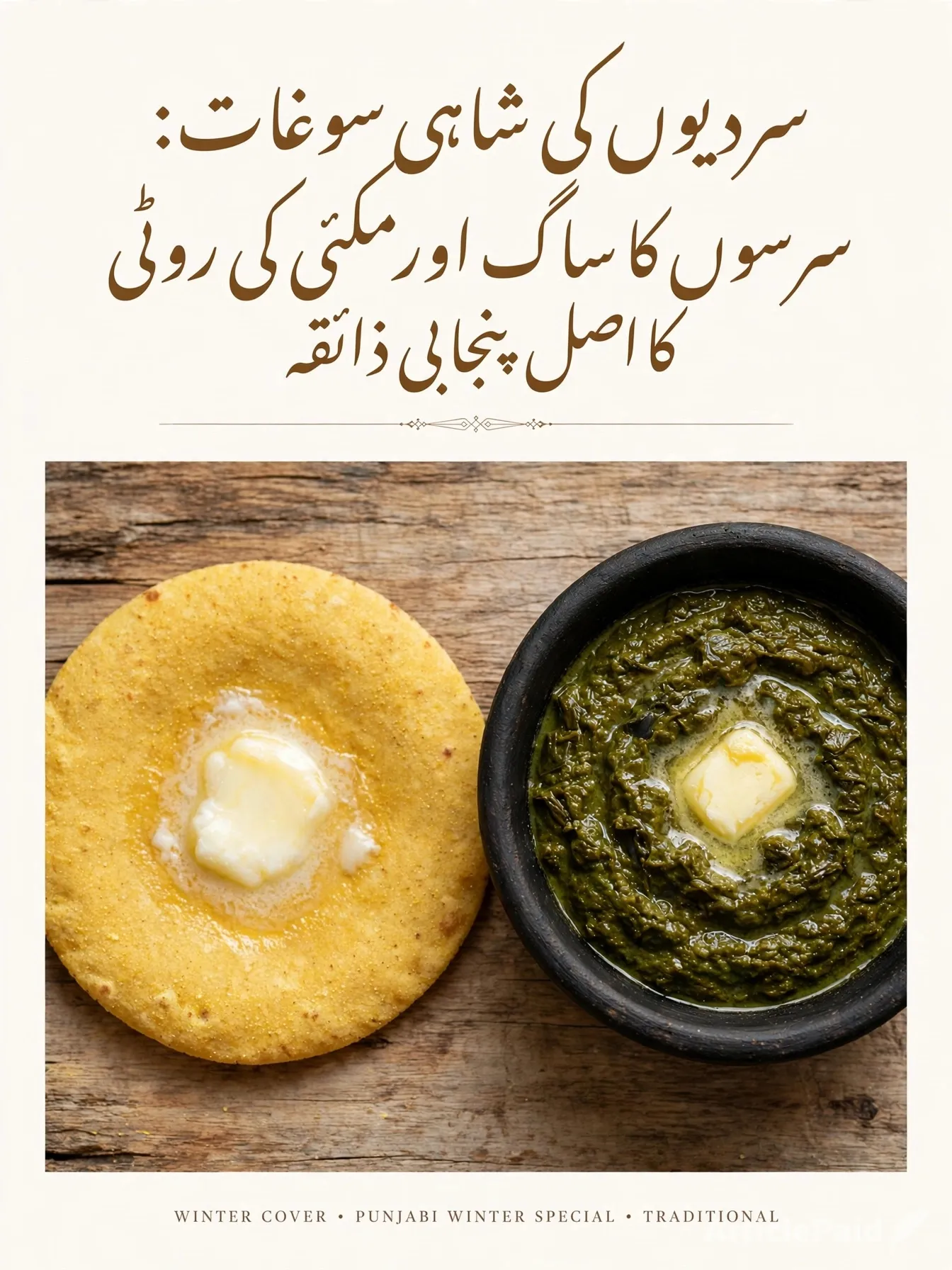 سردیوں کی شاہی سوغات: سرسوں کا ساگ اور مکئی کی روٹی کا اصل پنجابی ذائقہ