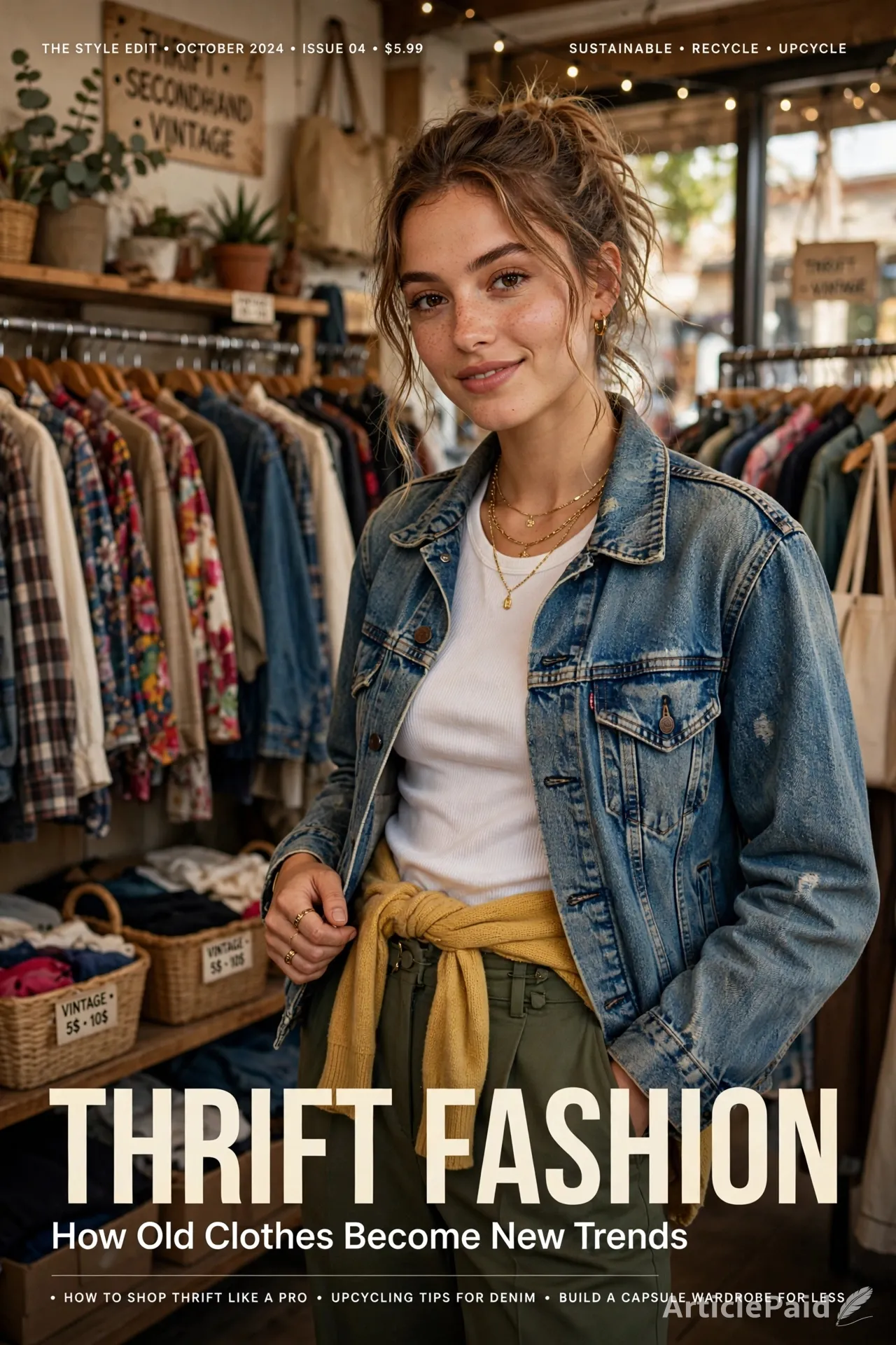 Thrift Fashion: How Can Old Clothes Become New Trends