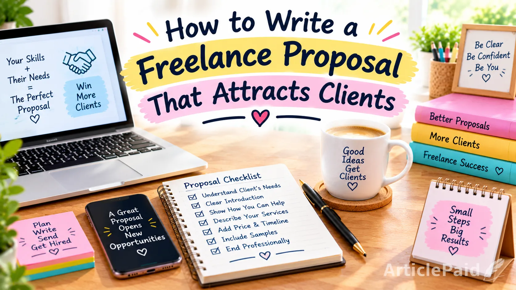 How to Write a Freelance Proposal That Attracts Clients