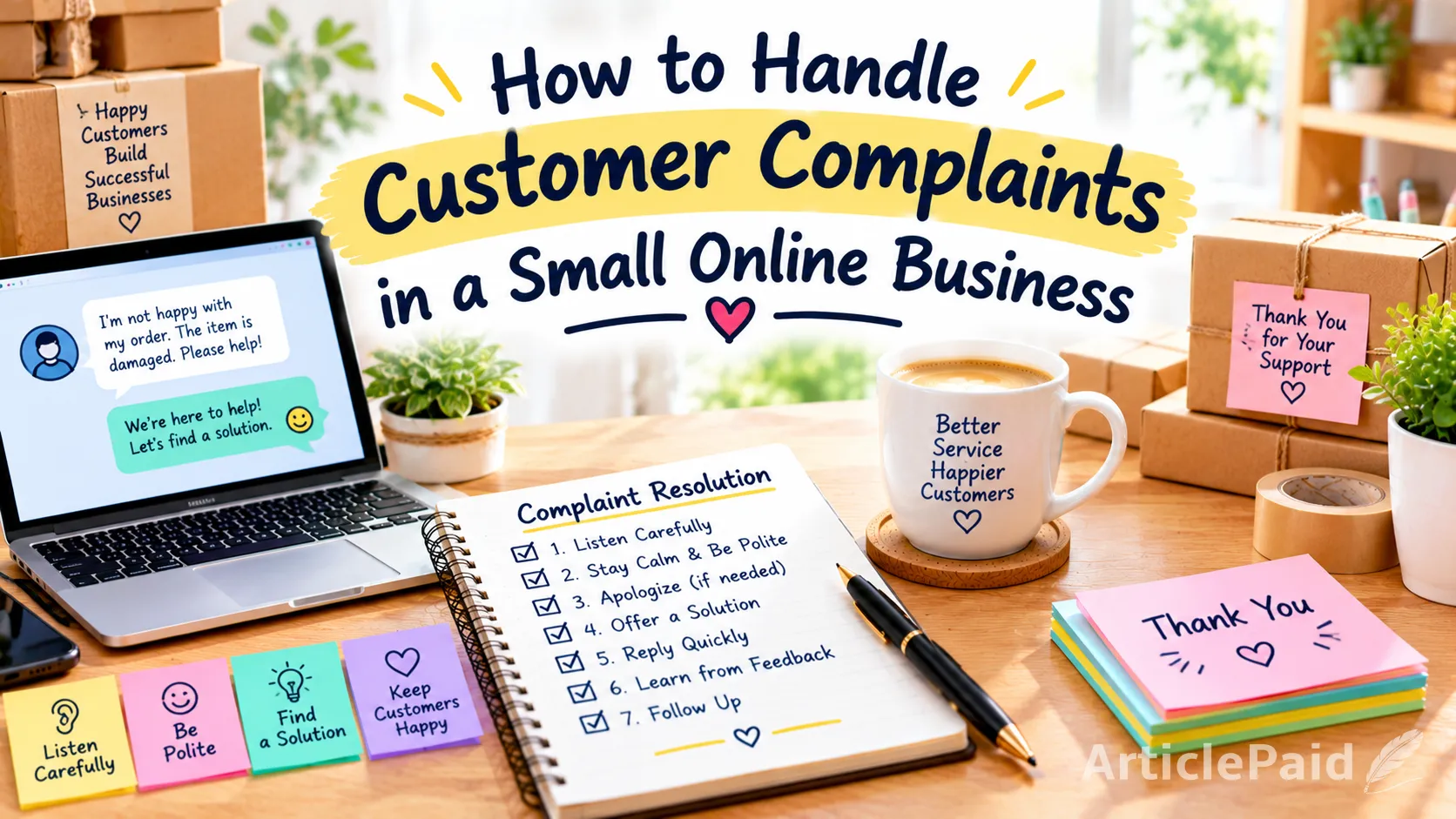 how-to-handle-customer-complaints-in-a-small-online-business