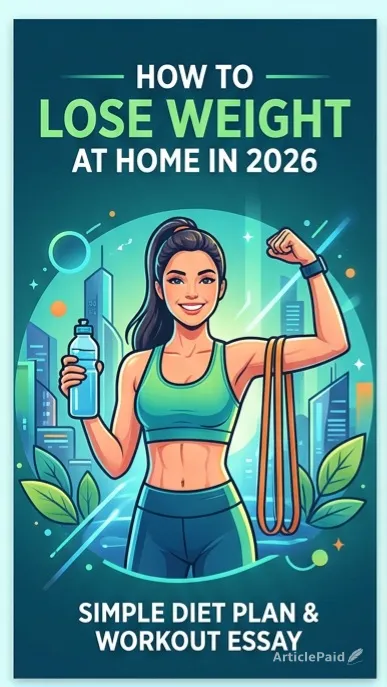 How to Lose Weight at Home in 2026 – Simple Diet Plan and Workout