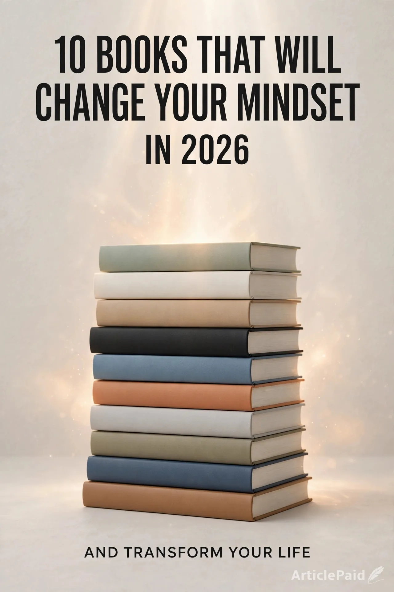 10 Books That Will Change Your Mindset in 2026 and Transform Your Life