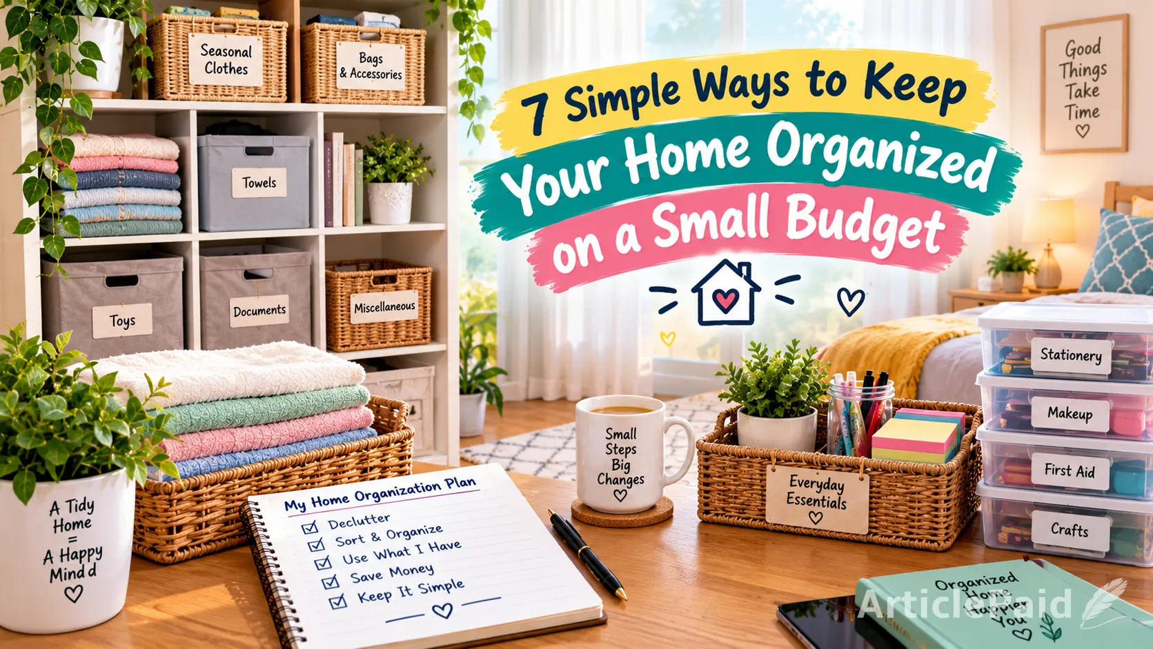 7-simple-ways-to-keep-your-home-organized-on-a-small-budget
