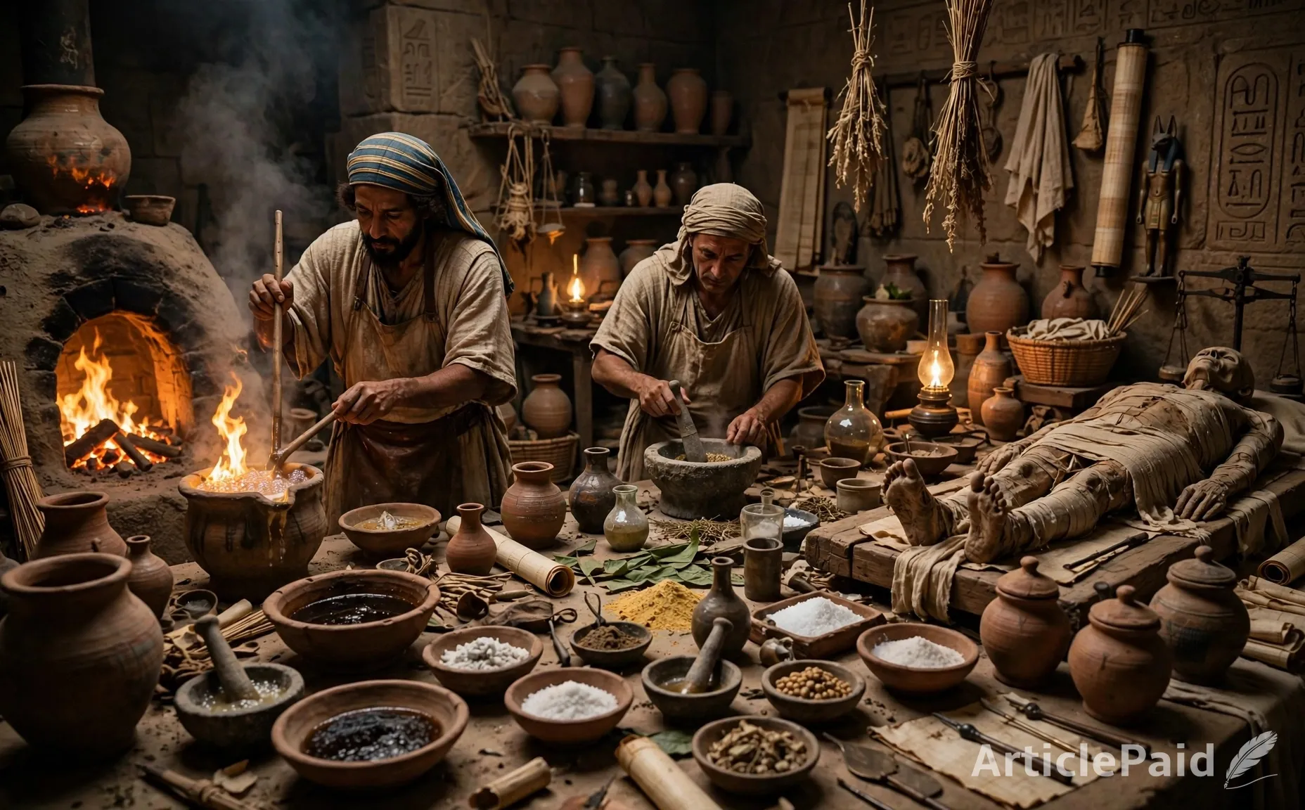 How Did People Do Chemical Reactions in Ancient Times? When Chemistry Didn't Eve