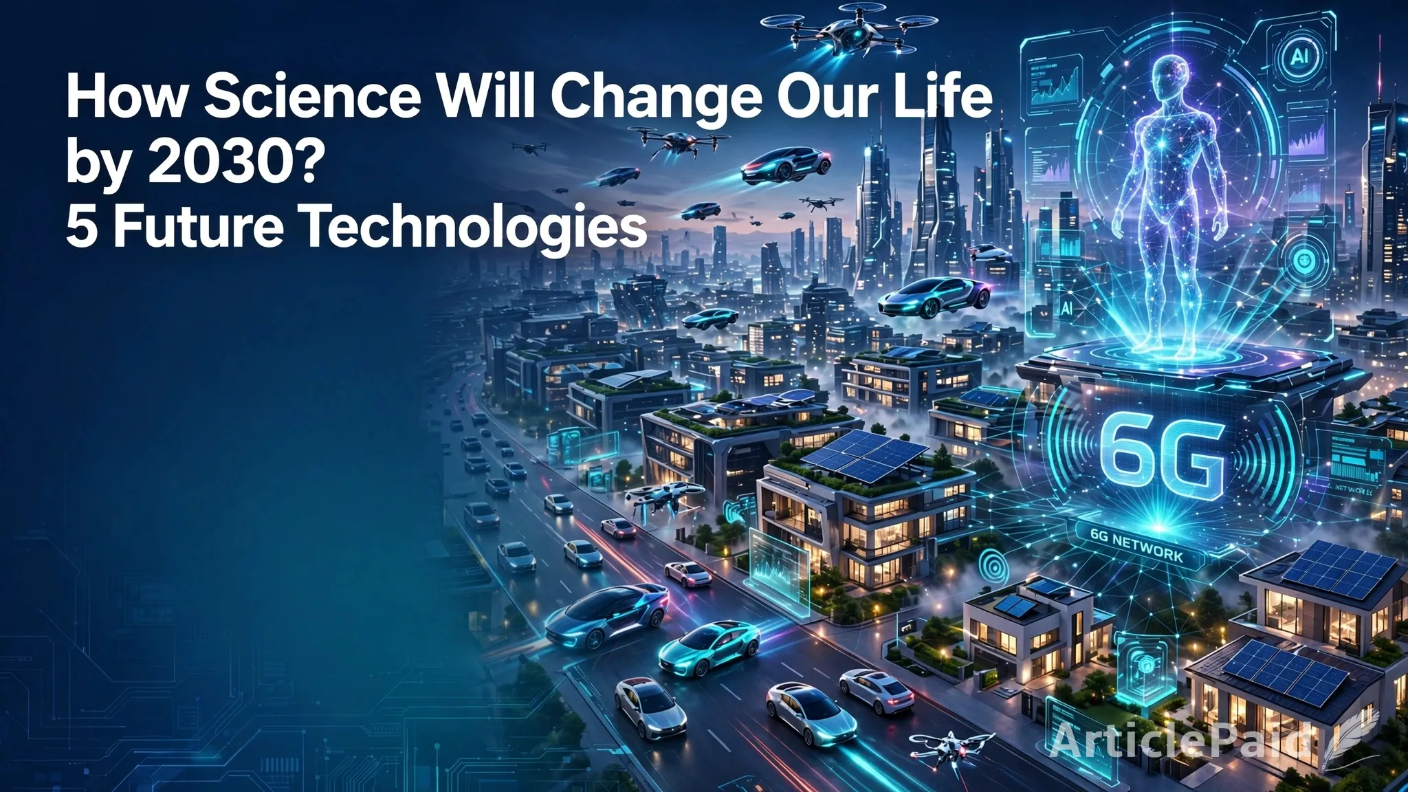 How Will Science Change Our Life by 2030? 5 Future Technologies